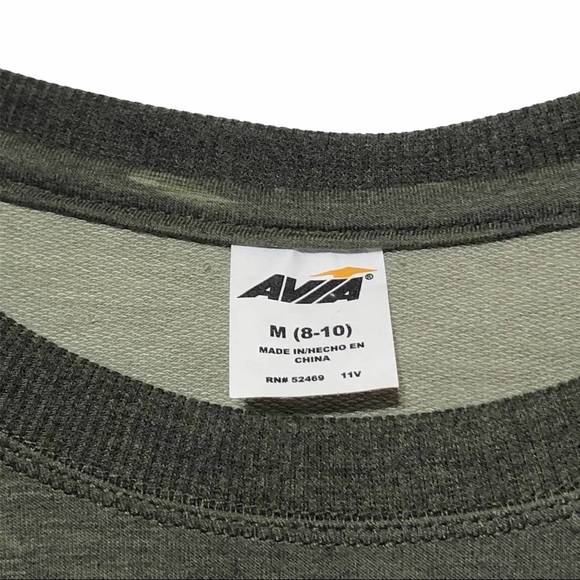 Avia Camouflage Camo Soft Sweatshirt Sweater - Picture 6 of 10